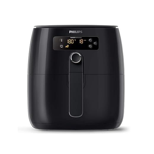 Philips Airfryer, Avance Turbo Star, Digital, Black, HD9641/96