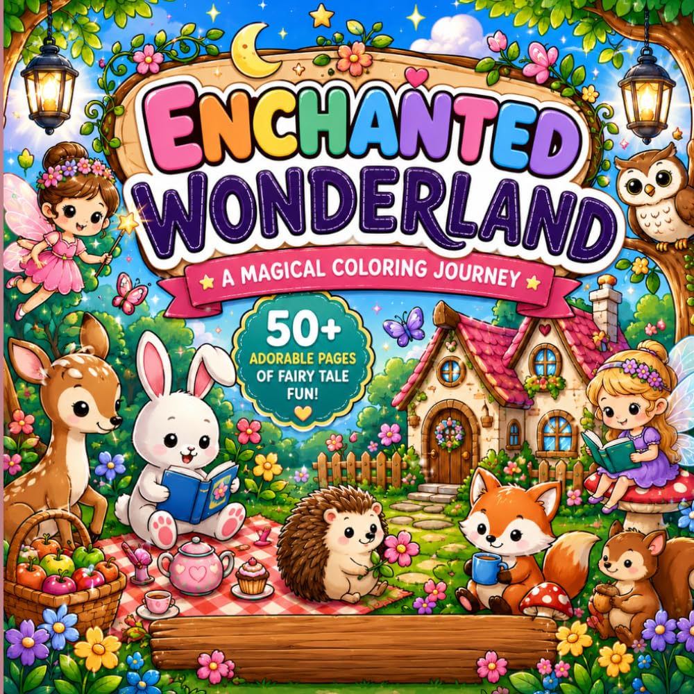 Enchanted Wonderland: A Magical Coloring Journey
