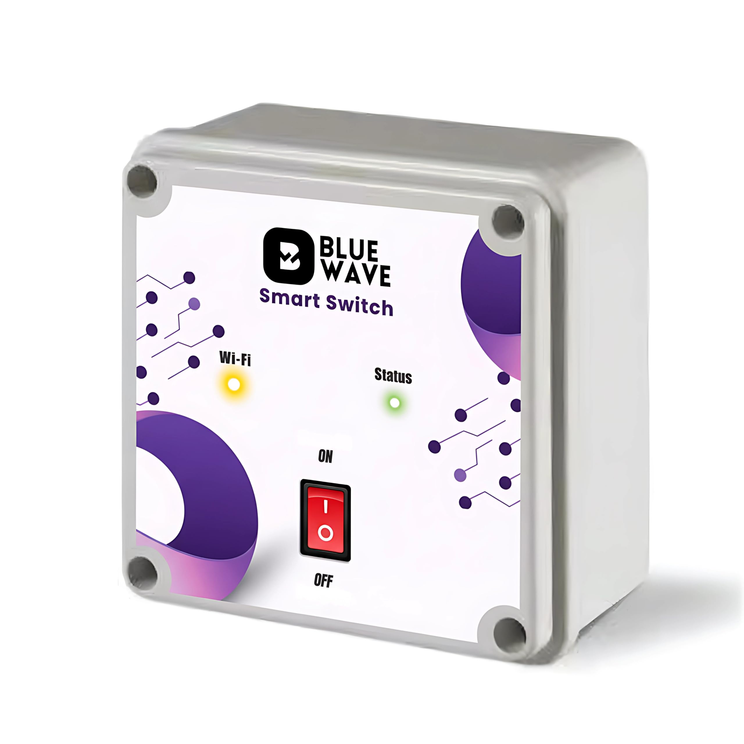 BlueWave Smart Switch — Wi-Fi Smart Relay, Local & Remote Control via BlueWave App, Timer & Schedules, Power Alerts — Easy Install for 220V Household Appliances-image-43