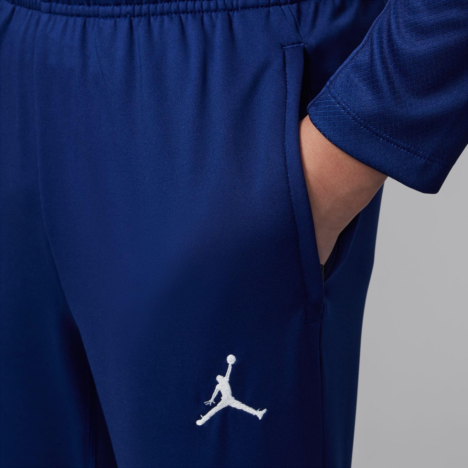 Nike Paris Saint-Germain 2024/25 Fourth Jordan Dri-Fit spodnie z dzianiny dla dużych dzieci, Blue Void/Phantom, HJ3653-492, L