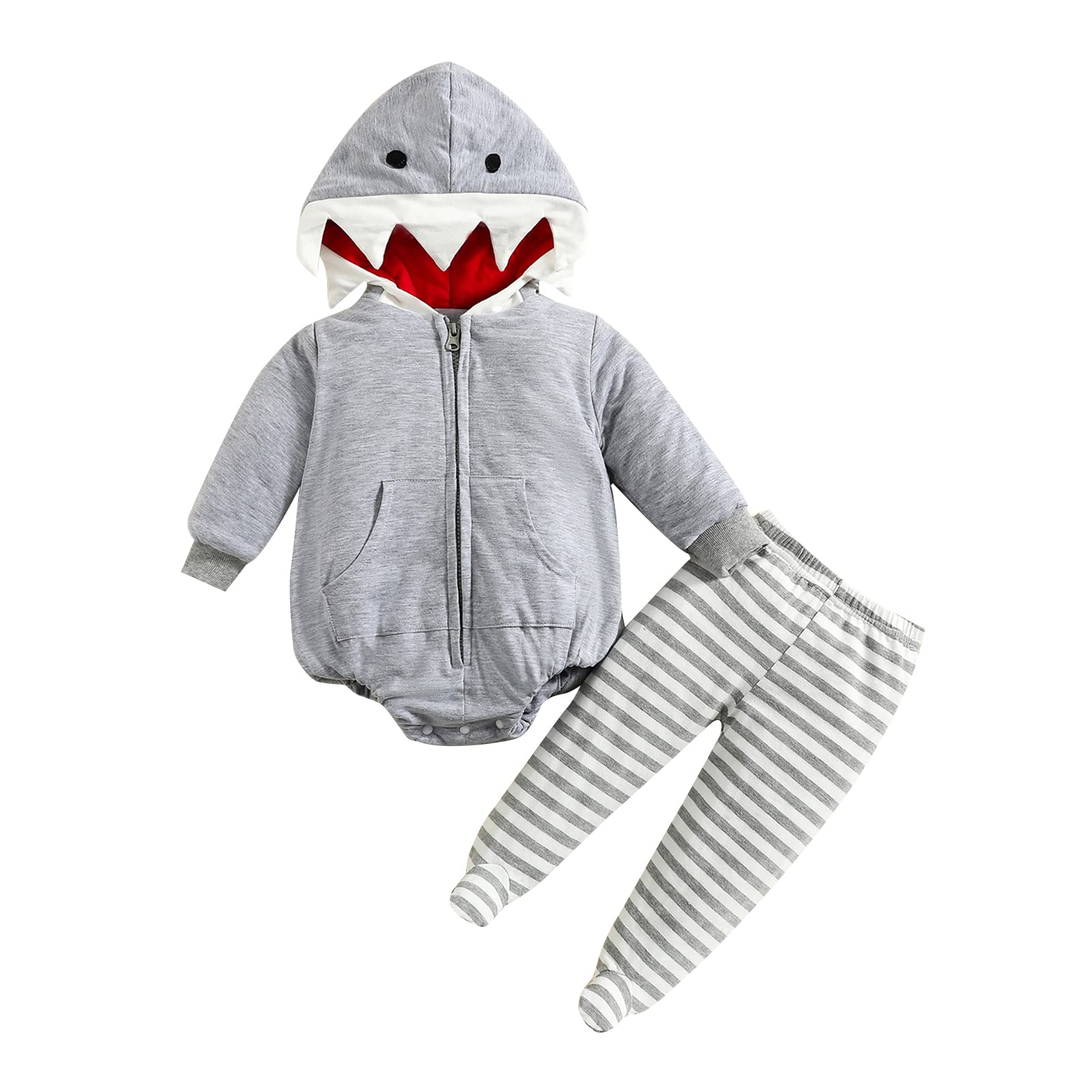 Socutebabeinfant Toddler Baby Boy Girl Halloween Shark Costume