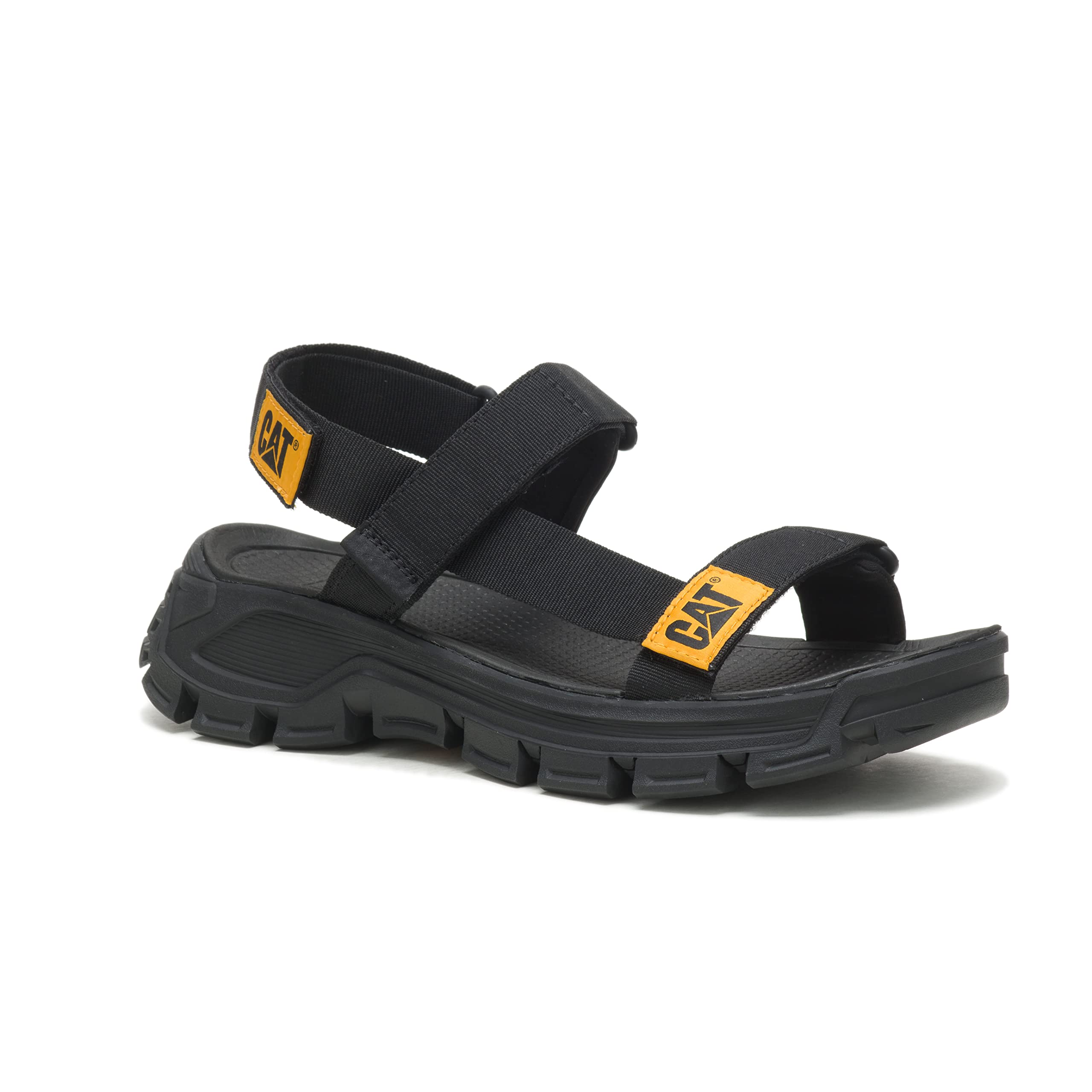 Cat Footwear Unisex Progressor Web Bold Sandal, Black, UK