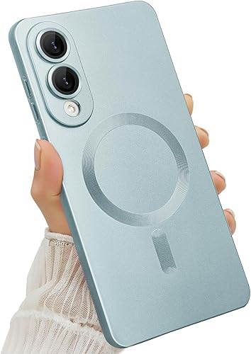 Miniatura 25 de Funda Magnética para Samsung Galaxy S25 Plus para Mujeres Hombres Niñas [Compatible con MagSafe] [Protector de Lente de Cámara] Mate Bonita Delgada