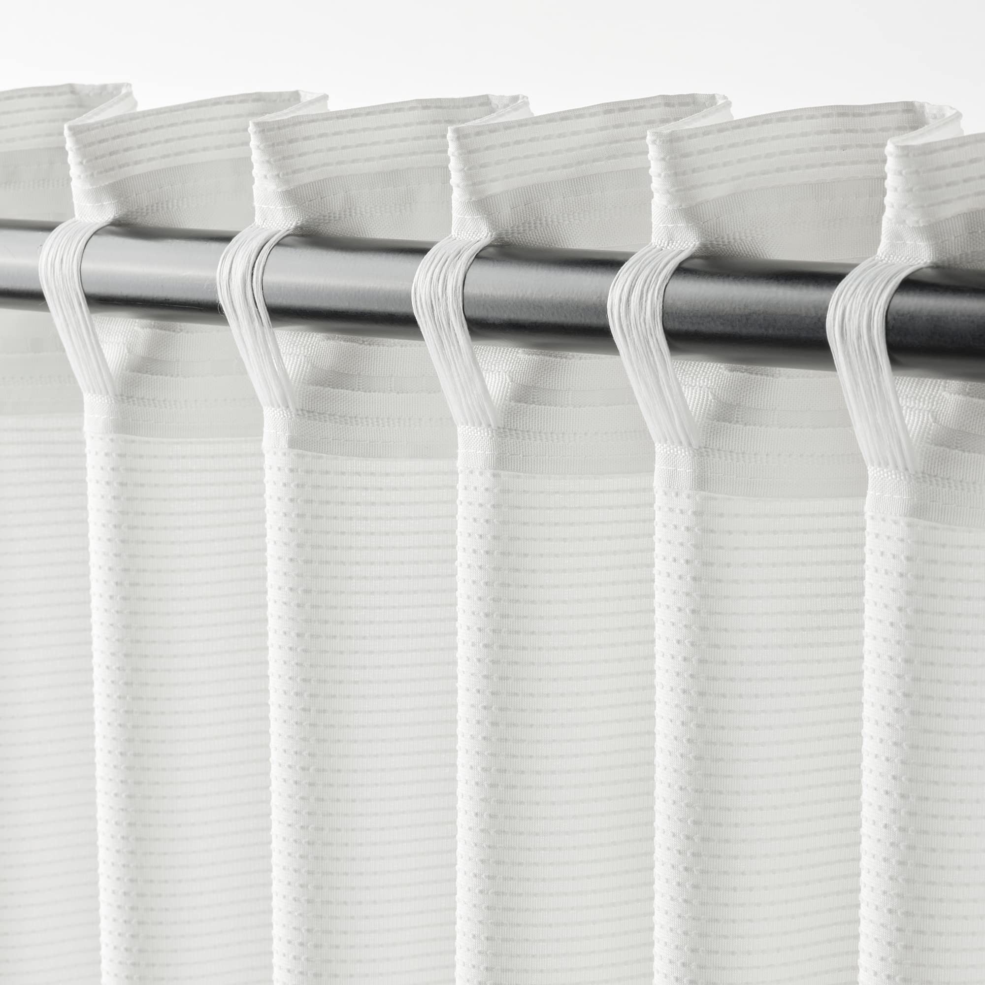 IKEA GUNNLAUG Sound Absorbing Curtain, 145x300 cm, White: Buy