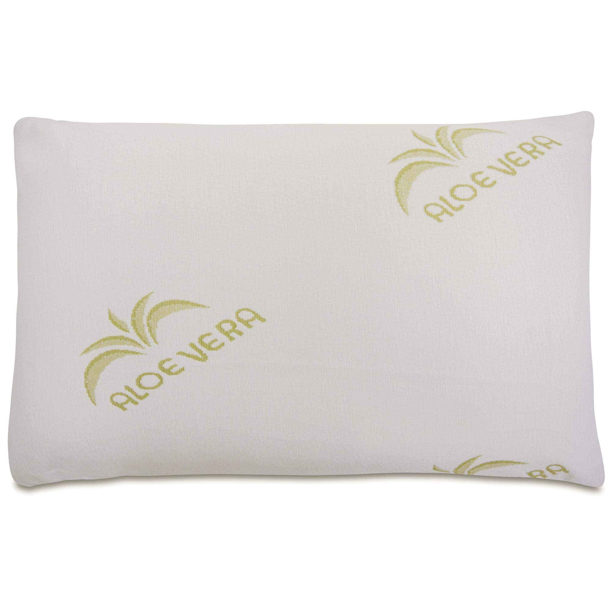 Baldiflex Emporio, Cuscino Memory Foam Ecologico, Modello Ecogreen 73x42cm, Altezza 15cm, Fodera in Aloe Vera