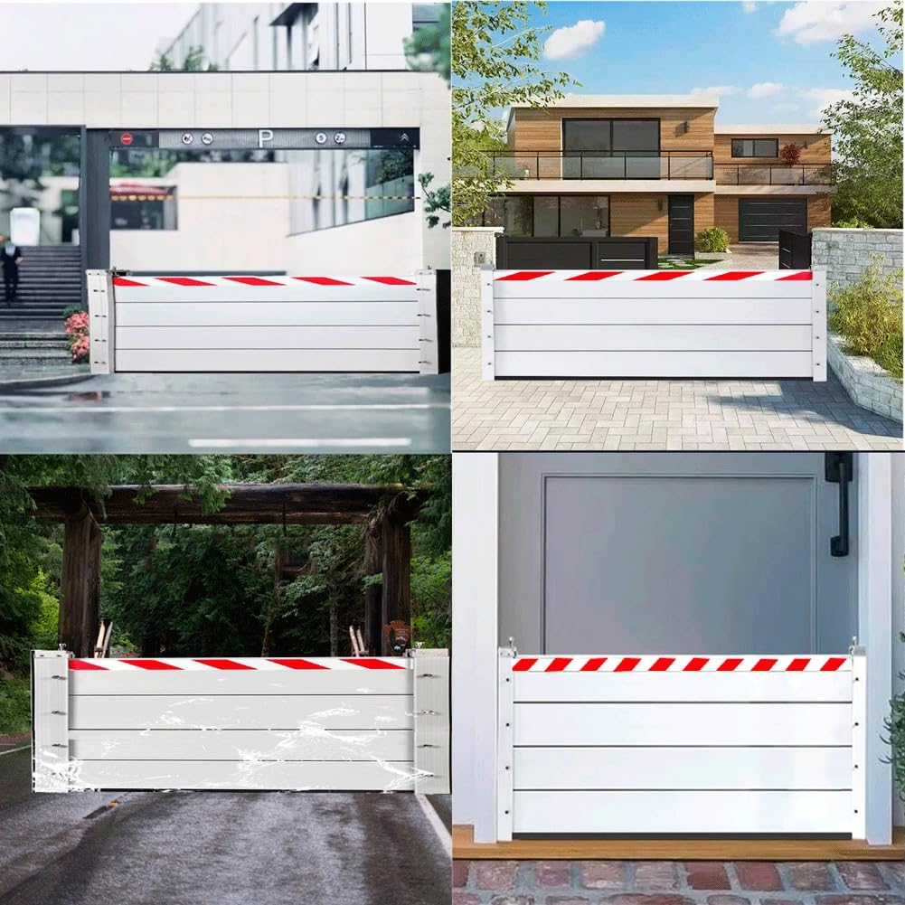 Barrera de Protección Contra Inundaciones Agua, Aluminio Barrera Contra Inundaciones, Barrera Contra Inundaciones para Puertas, Barrera Anti Inundaciones Floodgate HXQSL(120x60cm)