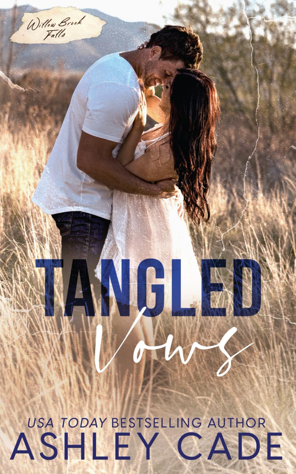 Tangled Vows: A Small Town, Marriage of Convenience, Hockey Romance (Willow Brook Falls)