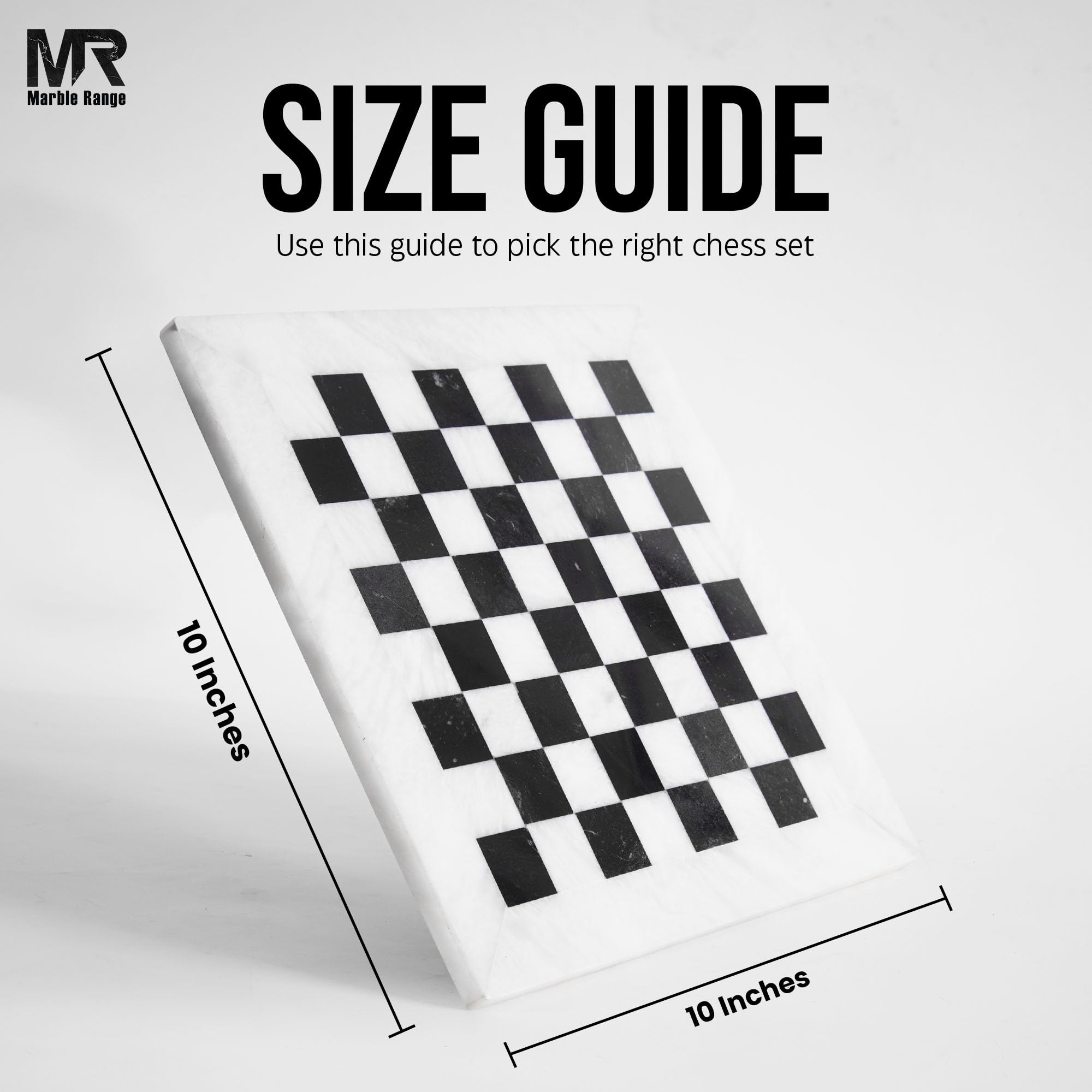 Jeu d'échecs en marbre fait à la main 25,4 cm, 32 pièces + 2 reines, boîte de rangement, voyage, cadeau élégant pour décoration