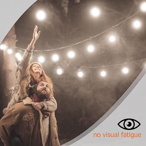 Miniatura 6 de Bombillas LED de 5000 K para exteriores, bombilla de repuesto impermeable S14, base E26, 1 W, 120 V, luz diurna, paquete de 24