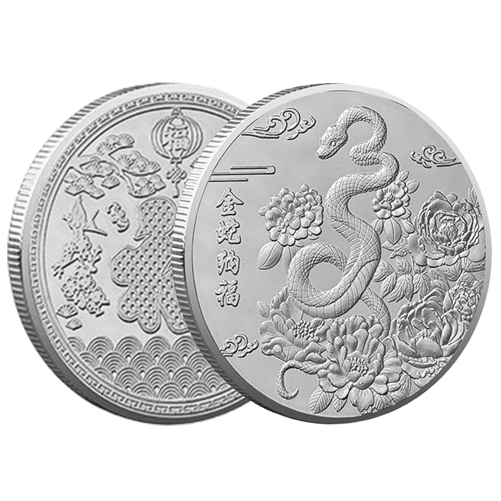 Billet De Banque En Forme De Serpent Pour Le Nouvel An Chinois, Feuille D'or à Collectionner, Billet De Banque Commémoratif | Billet Souvenir 2025 Compact Décoratif