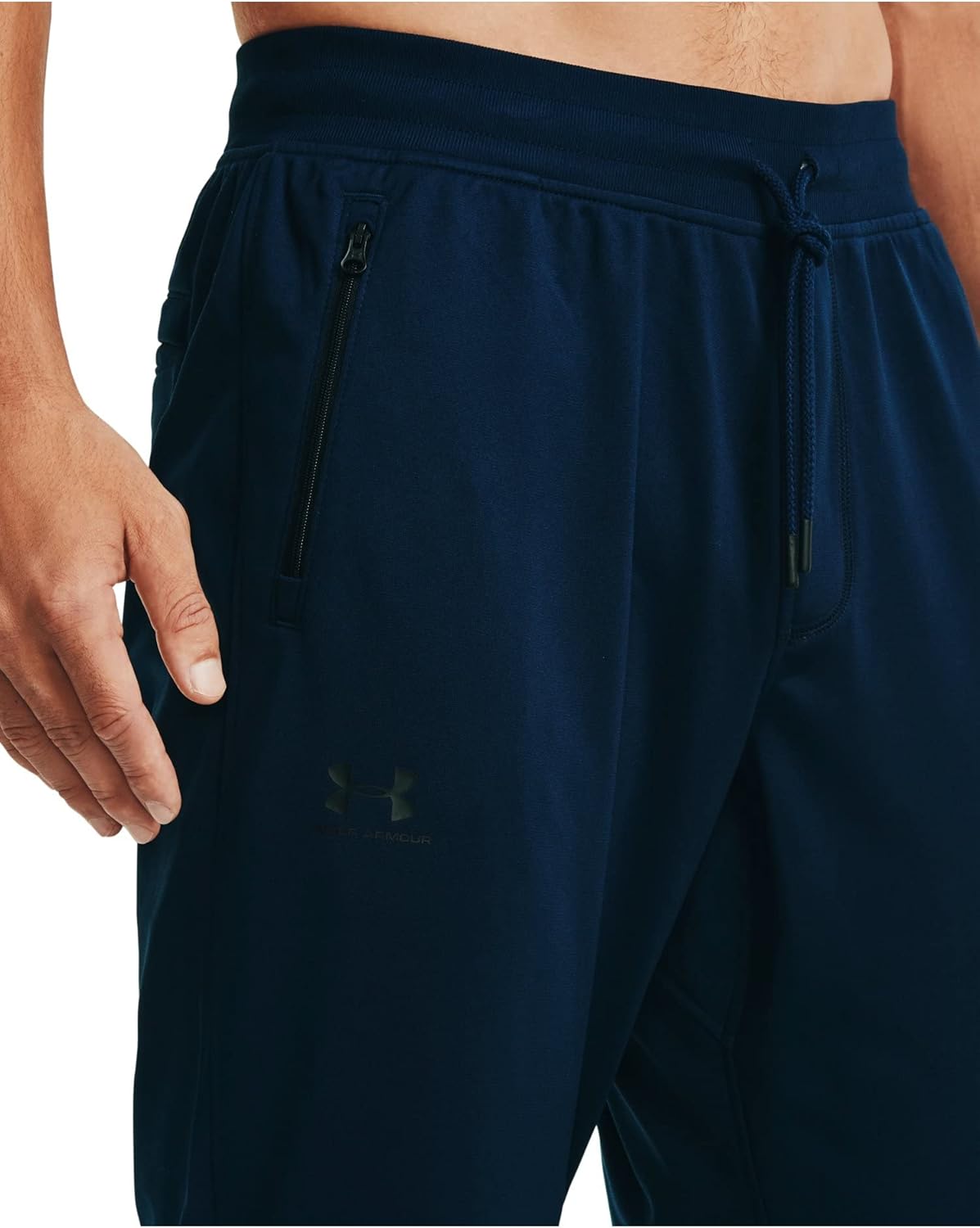 Under Armour Men's UA Sportstyle Joggers Navy/ Black Medium