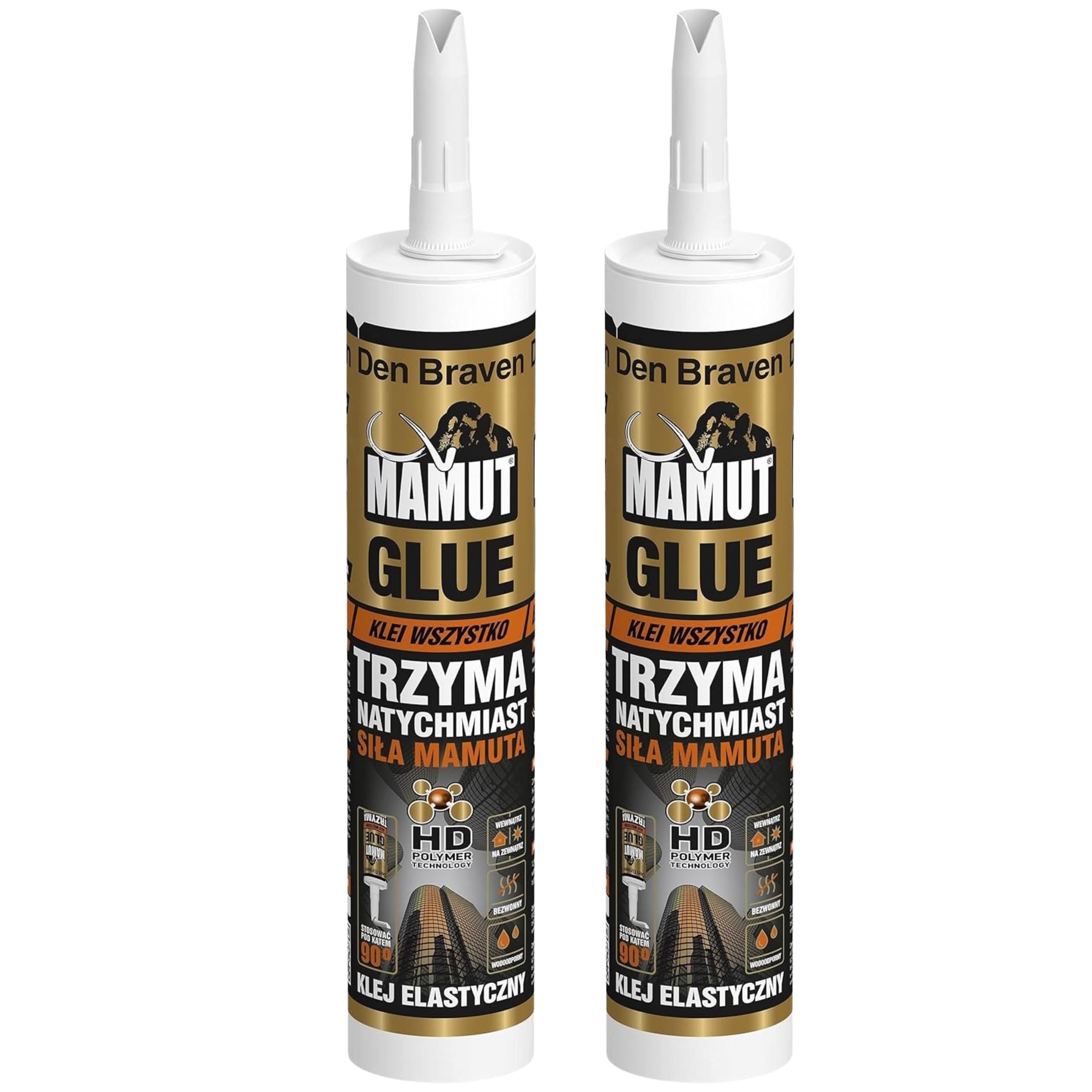Mamut Glue colla di montaggio universale 290 ml bianco impermeabile da -40 °C a +90 °C (2)