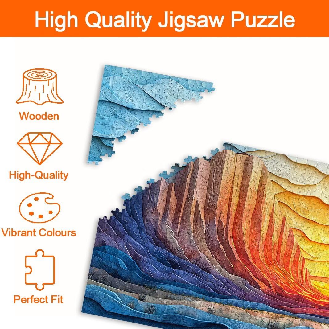 Puzzle Montaña, Puzzle 2000 Piezas, Rompecabezas, Regalo Mujer, Decor -8266