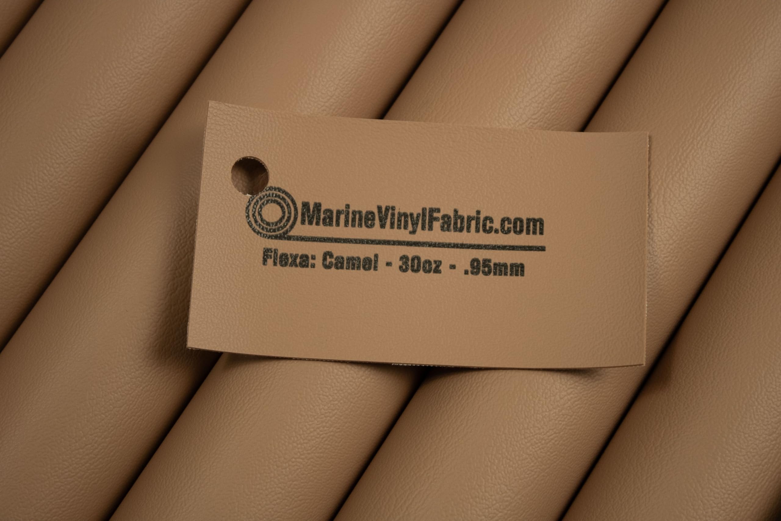 Marine Vinyl Fabric: Camel 1 Yard 36