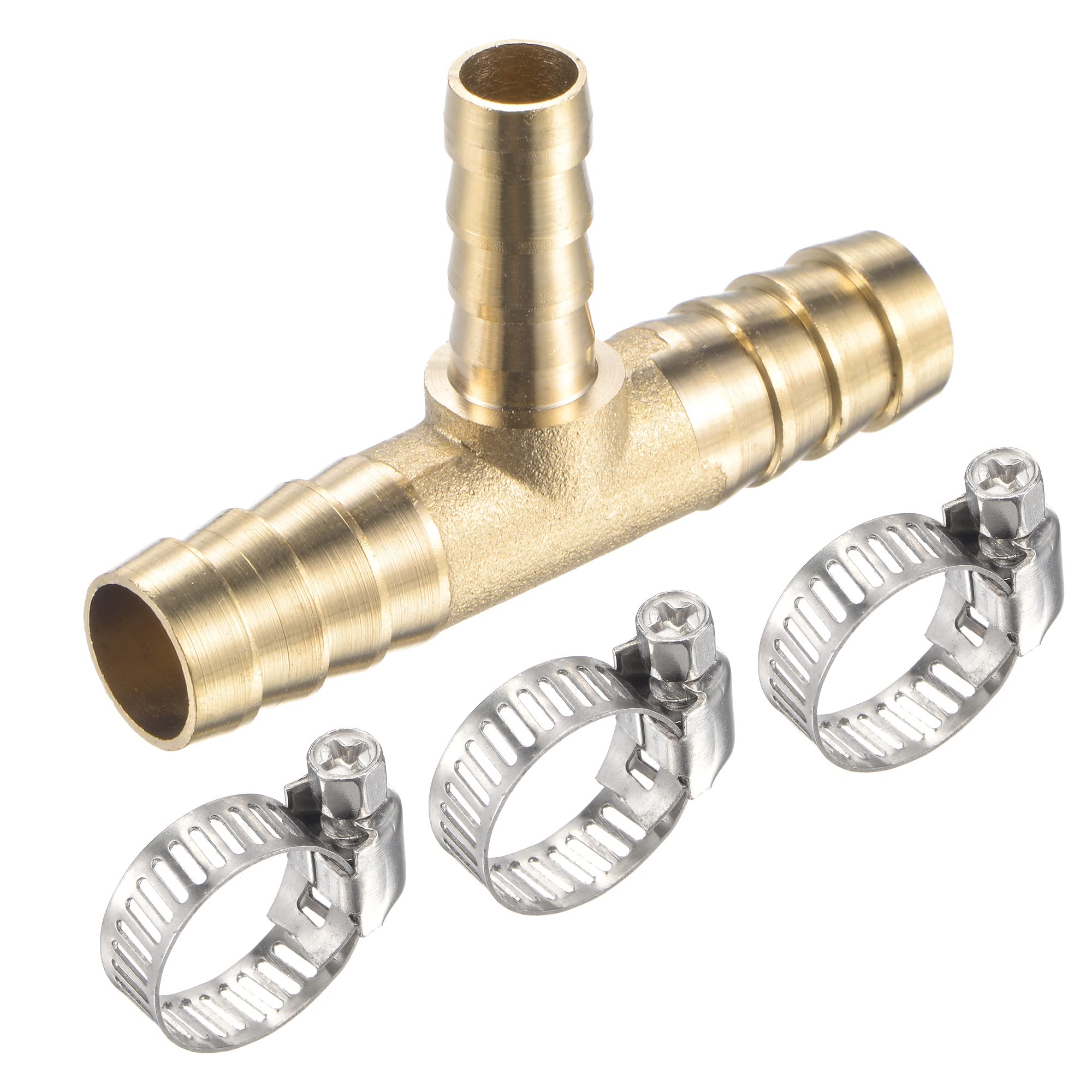 MECCANIXITY Brass Hose Barb Fitting 3/8