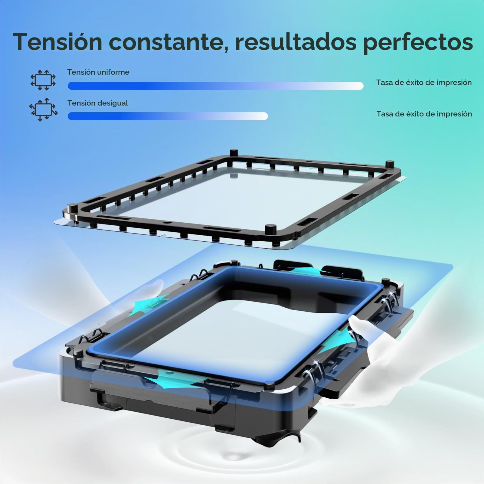 Chitu Systems Hoopat X4H Depósito de Resina de Liberación Rápida Upgrade | Depósito de resina de liberación rápida para ELEGOO Saturn 4 Ultra 16K, metal todo en uno con película PFA