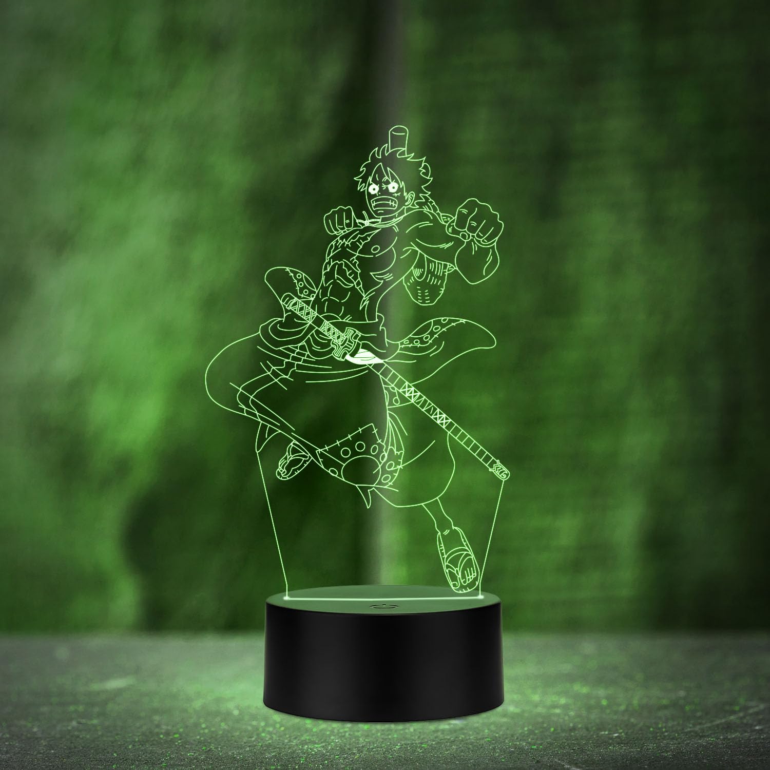 Buy StarLaser One Piece Monkey D. Luffy 3D Illusion Night Lamp | 7