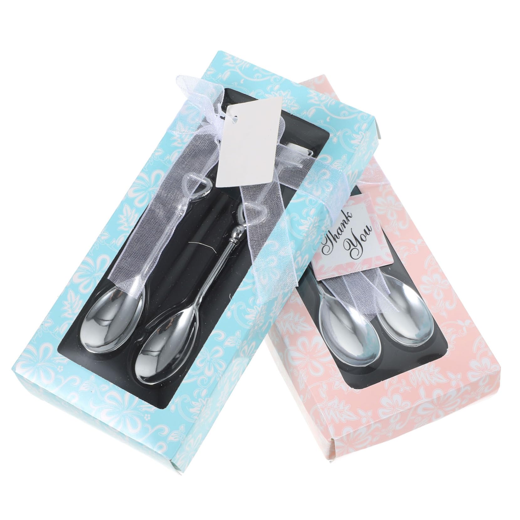 DECHOUS 24pezzi Cucchiai Inossidabile Per e Dessert Design Per Matrimonio e Compleanni Facili e Sicuri Usare Colori Assortiti