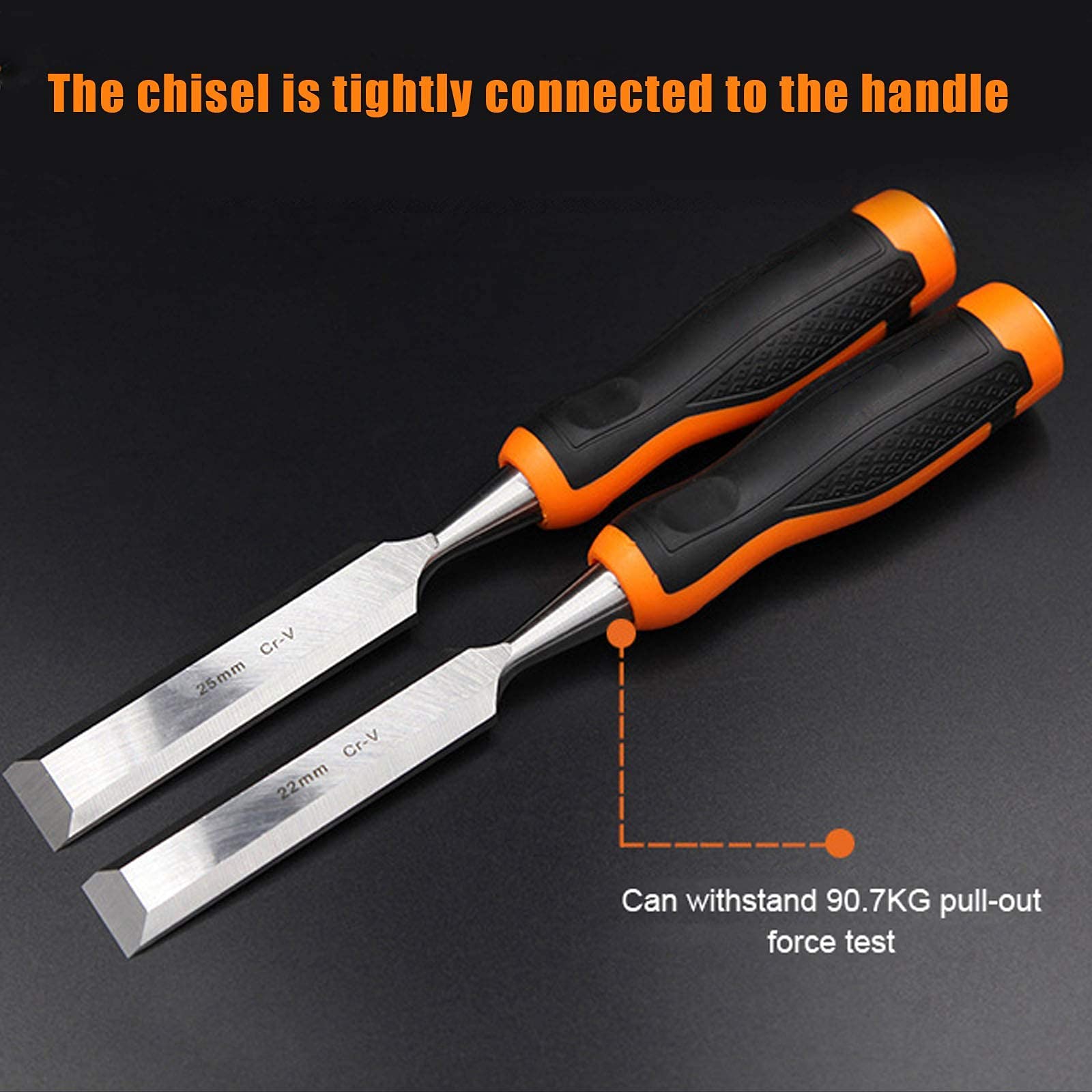 Set Di Scalpelli Piatti Per Legno, Manico In Fibra Di Plastica Tpr Strumenti Per La Lavorazione Del Legno Falegname Fai Da Te Aereo In Legno Coltello Da Intaglio Per La Lavorazione Del Legno, Pezzo