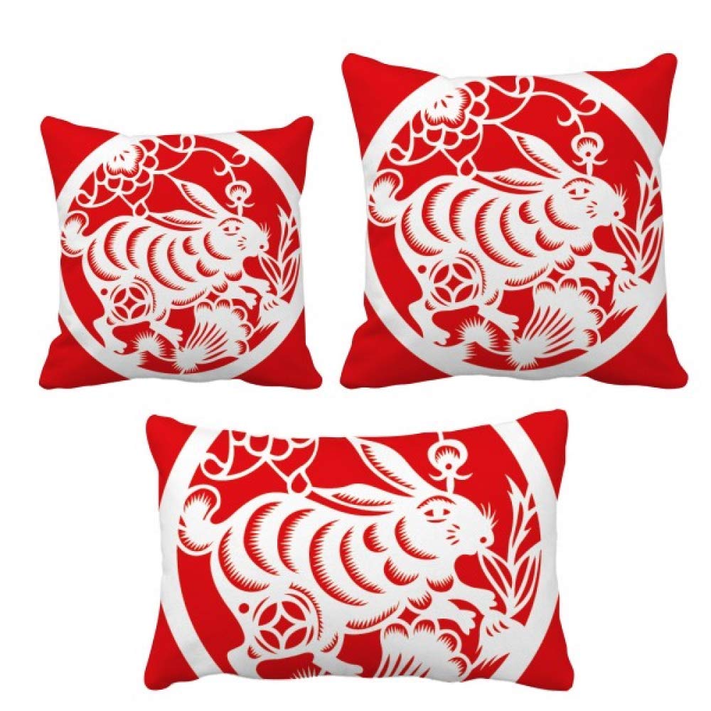 Coussin animaux zodiaque lapin art une idée cadeau maison