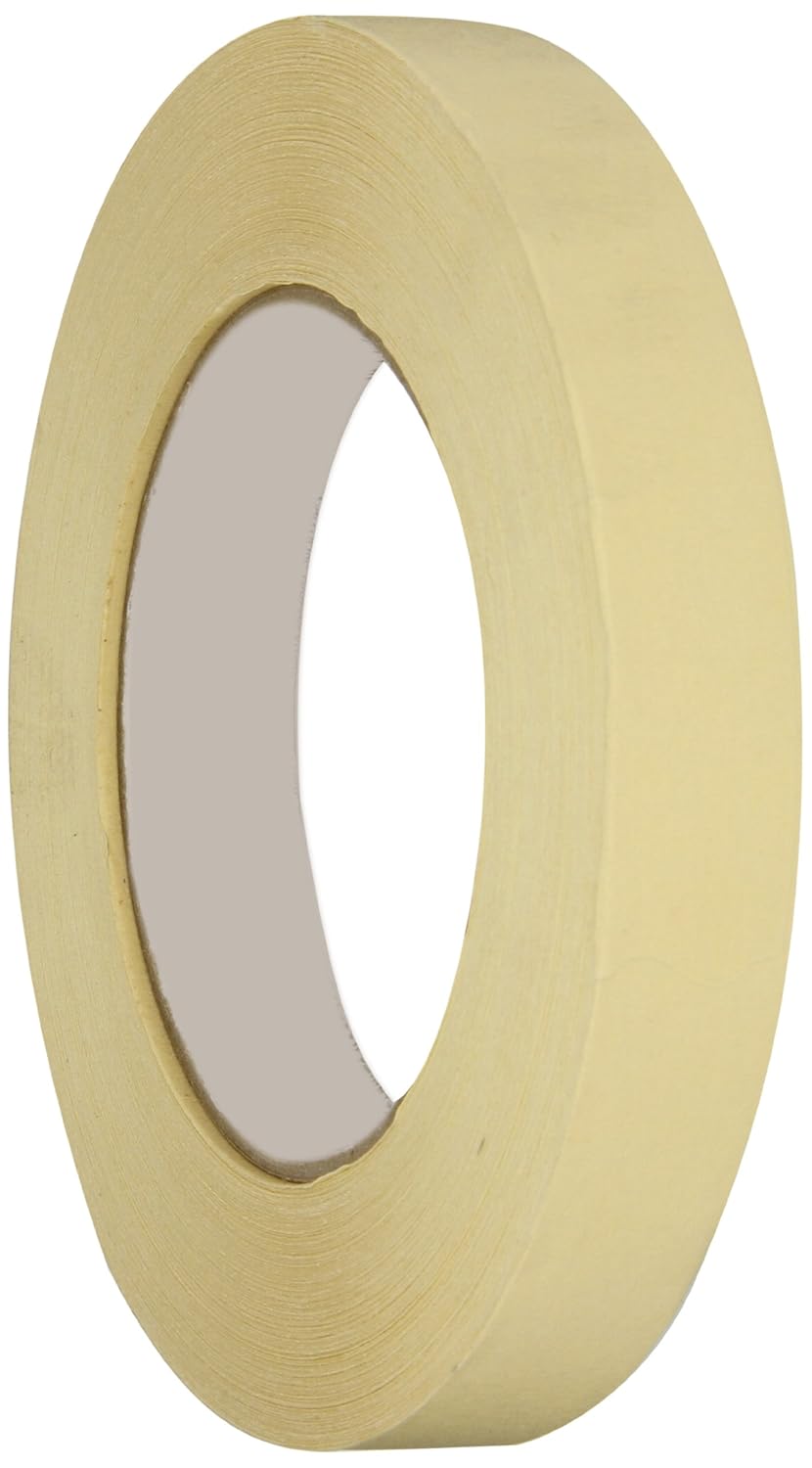 IPG PG5 Medium Grade Masking Tape, 18mm x 54.8m, Natural, (48-Pack)