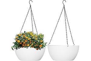13 Inch Large Hanging Artificial Plants Outdoor Front Porch Planters