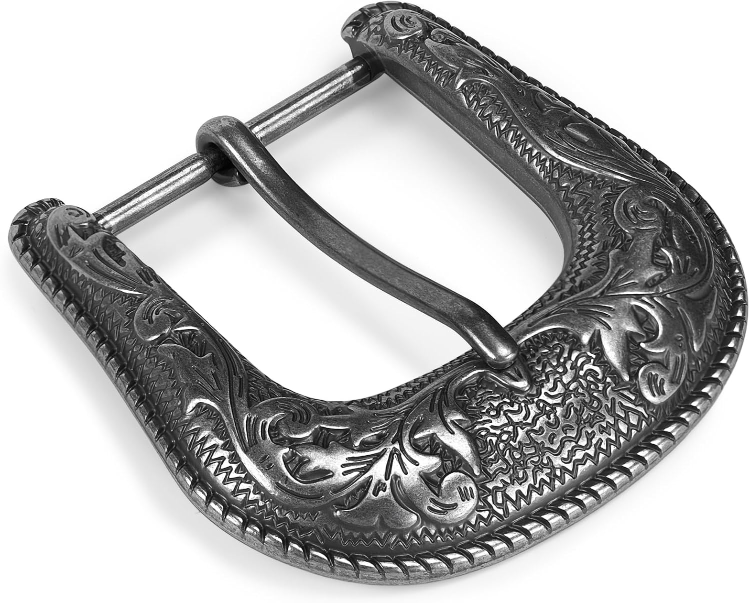 Western Belt Buckle for Men & Women - 1.5" Replacement Cowboy Buckle for Leather Belts