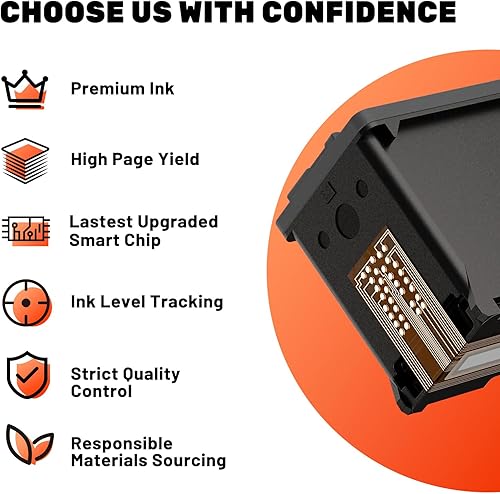 Miniatura 4 de COCCINK Cartucho de tinta de repuesto 246XL para Canon Pixma MG2520 MG2522 MG2922 MX492 MX490 TS3322 TS302 TS3122 TR4520 IP2820 IP2850 para Canon