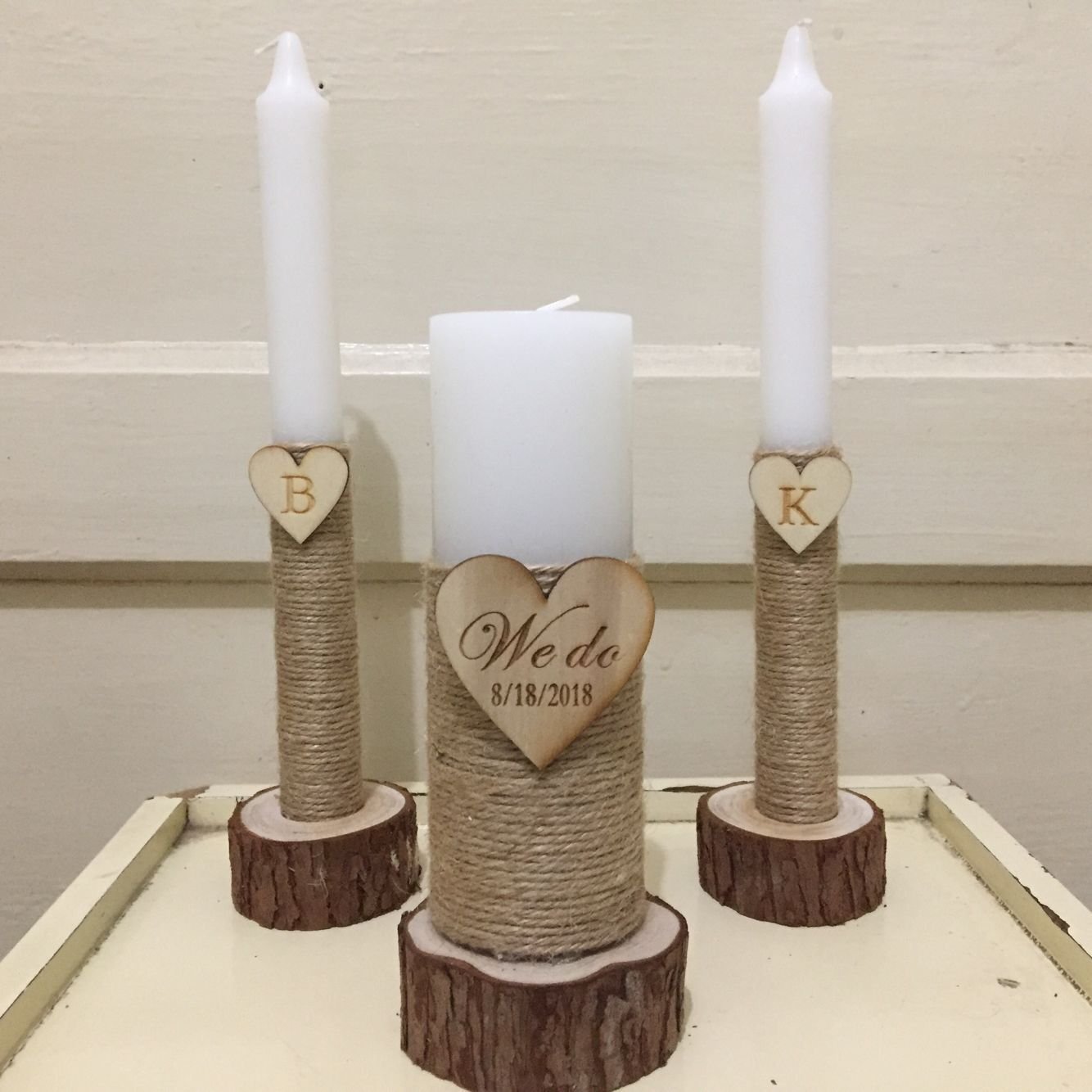 Wedding unity candle Clearance