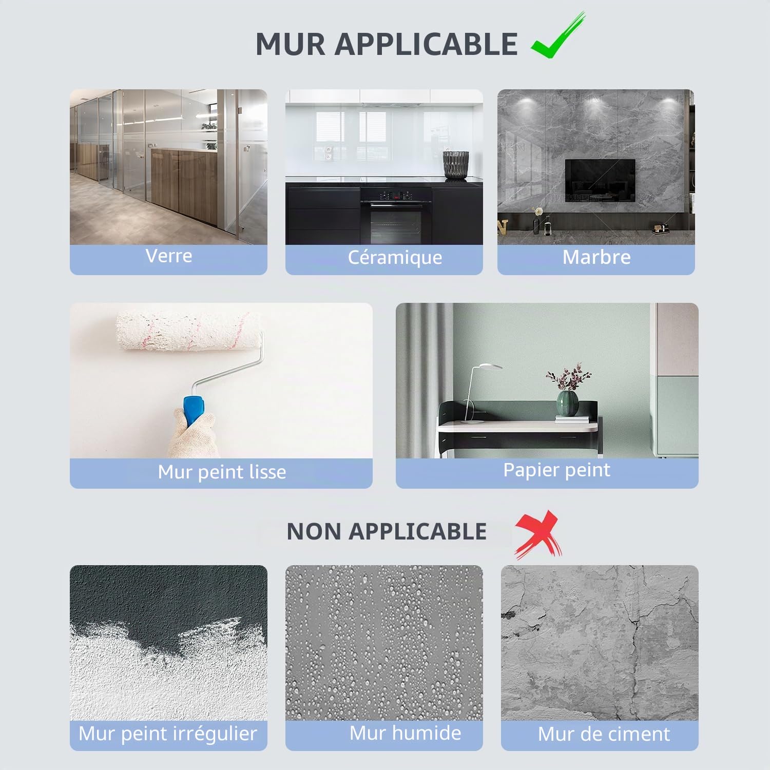 VUSIGN Kit d'organisation murale combinée, 4 panneaux perforés et 17 accessoires de suspension modulaire, kit de panneaux perforés pour chambre à coucher, maison, bureau, salle de bain, 55,9 x 55,9