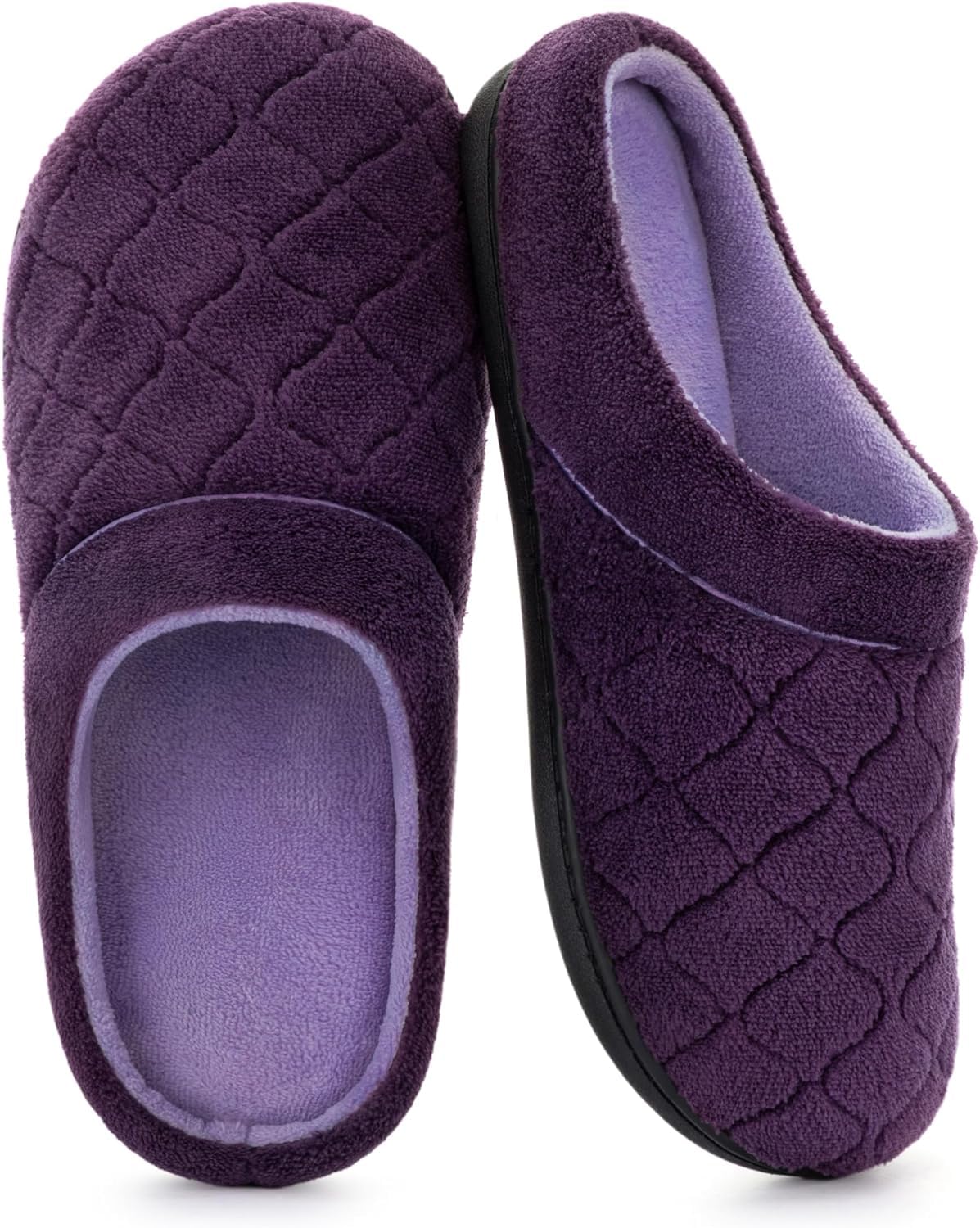 ULTRAIDEAS Women's Indoor Slipper with Memory Foam