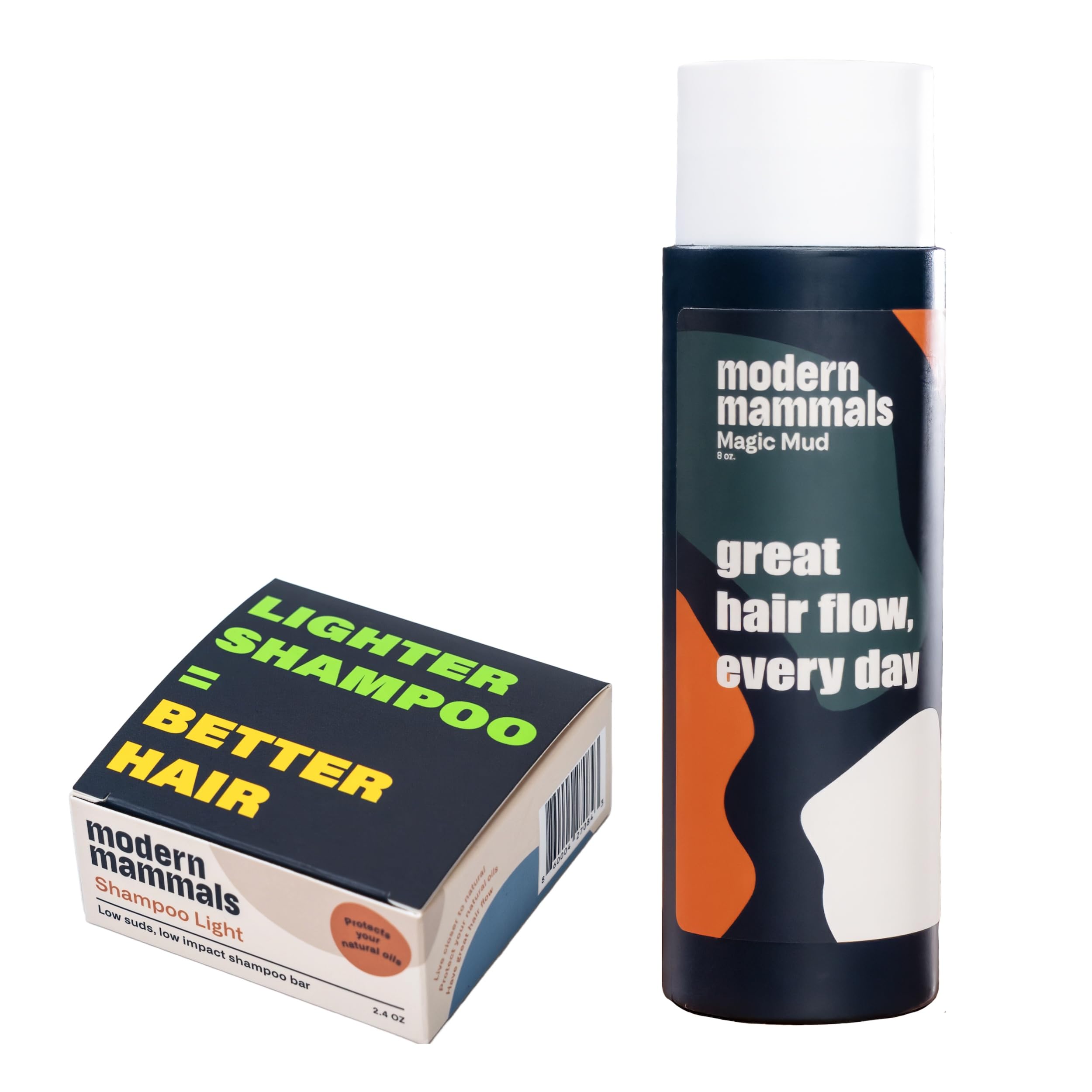 Modern Mammals Men's Shampoo Alternative I Sulfate Free CoWash I Enhances Natural Hair Volume I Lather Free, Cleansing, Hydrating, Replaces