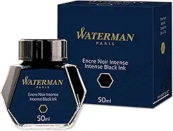Vidro De Tinta Waterman Negra S0110710, Waterman, S0110710, N/A
