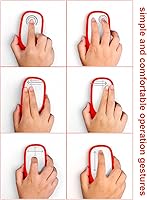 Vista 16 de Mouse Silicone Case, for Apple Magic Mouse 1&2, Drop Proof, Dust Proof, Ultra Thin Cover (Red)