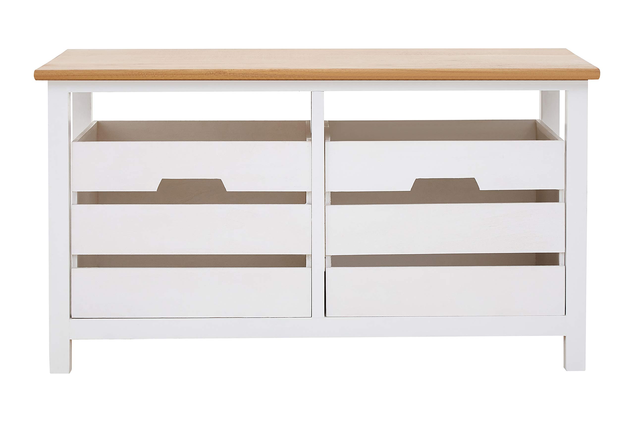 Premier Housewares Interiors By Premier Compact Design 2 Drawer BenchModern Design Chest Of Drawers For LivingroomMinimalist Storage Chest from B&Q