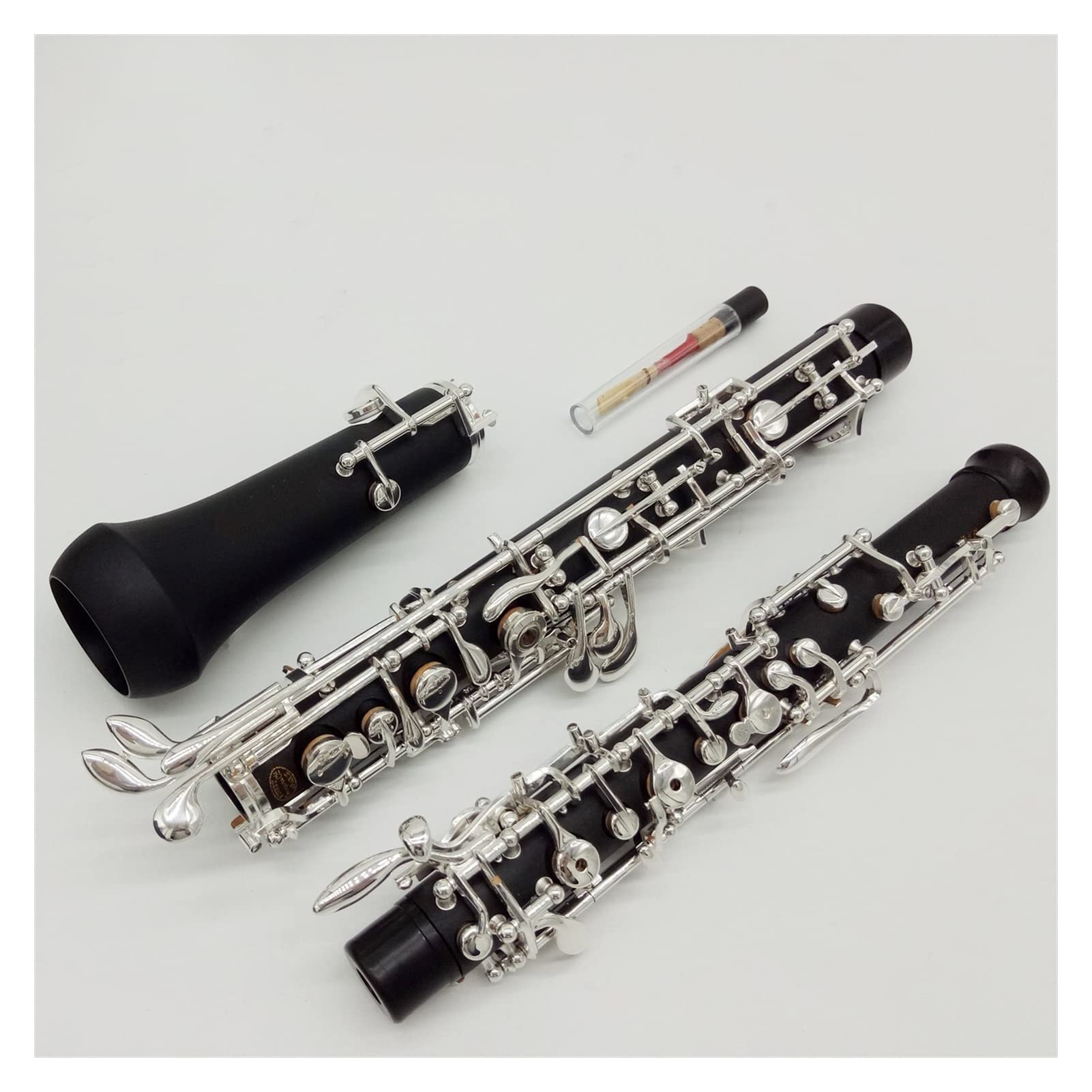 Parti oboe Studente Adulto Oboe Bakelite C Strumenti Musicali Chiave Con Accessori Ad Anello Di Custodia