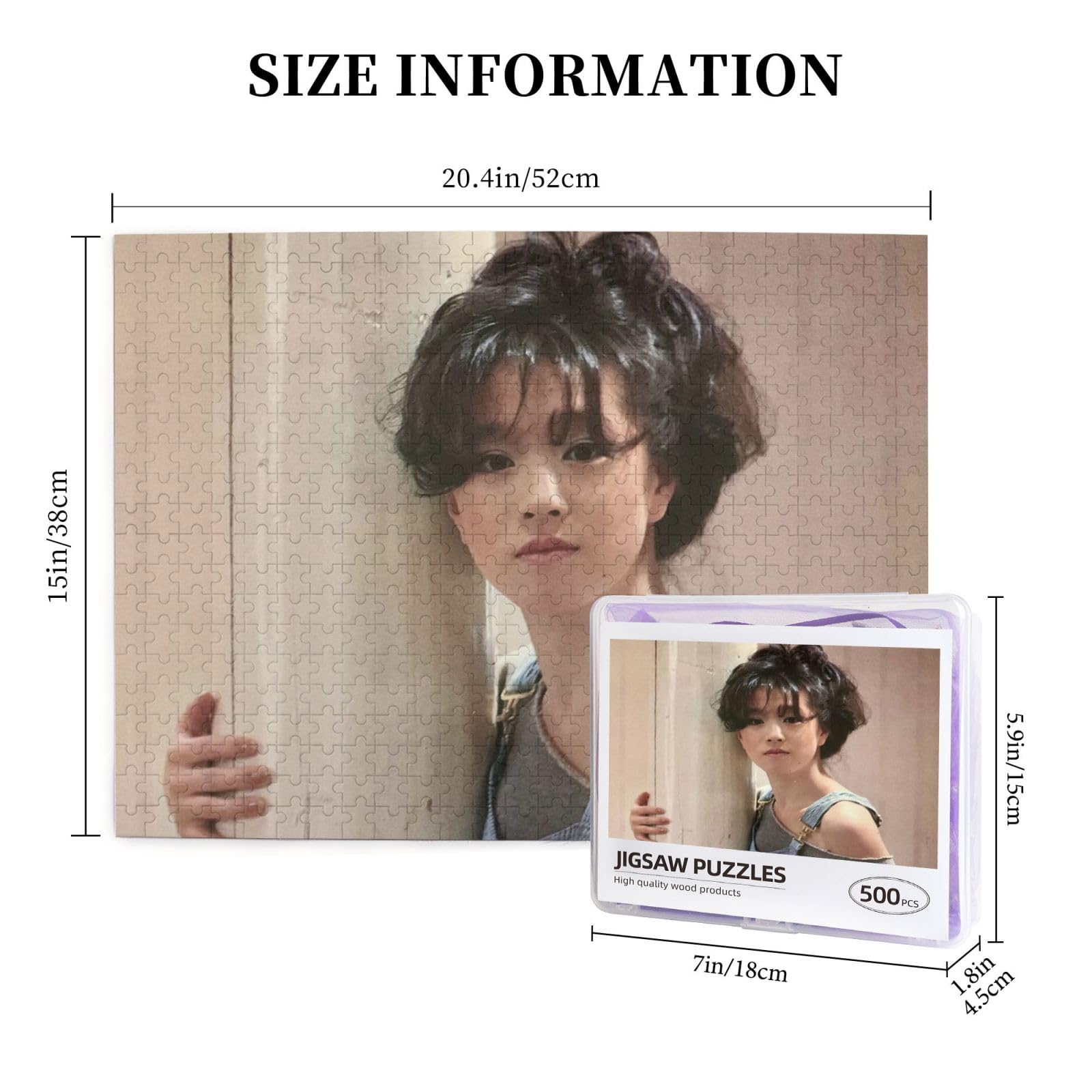 Amazon | 中森明菜3 500ピースのジグソーパズル各種の漫画の風景人物の