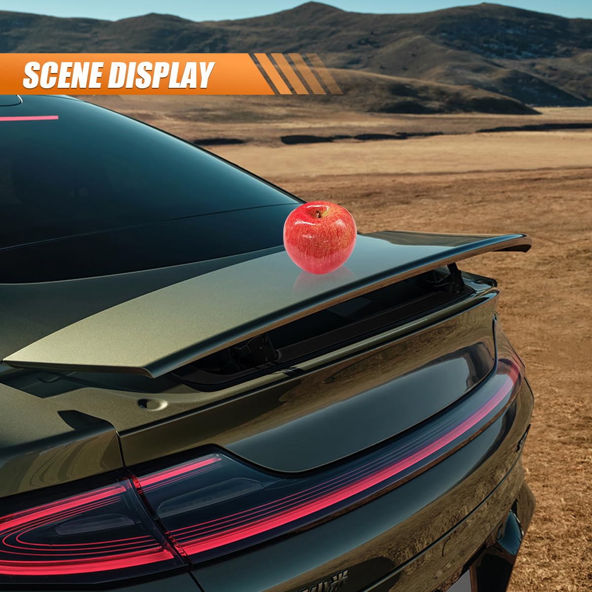 Car Dashboard Decorations Funny Center Console Ornament Fruit Themed Dashboard Accessories Cute Car Accessories for Women Men Fits — view 4