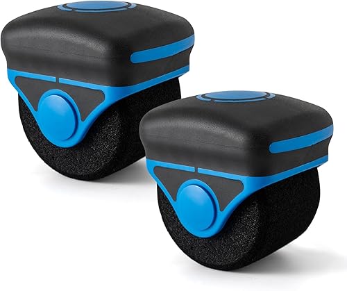 NEWISHTOOL Herramienta aplicadora de vinilo con costuras de esponja, paquete de 2 rodillos de pintura de espuma suave, herramientas de rodadura