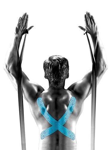 Miniatura 2 de THERABAND Kinesiology Tape with XactStretch Indicator for Perfect Stretch and Application Every Time Best in Class Adhesion Water Resistant