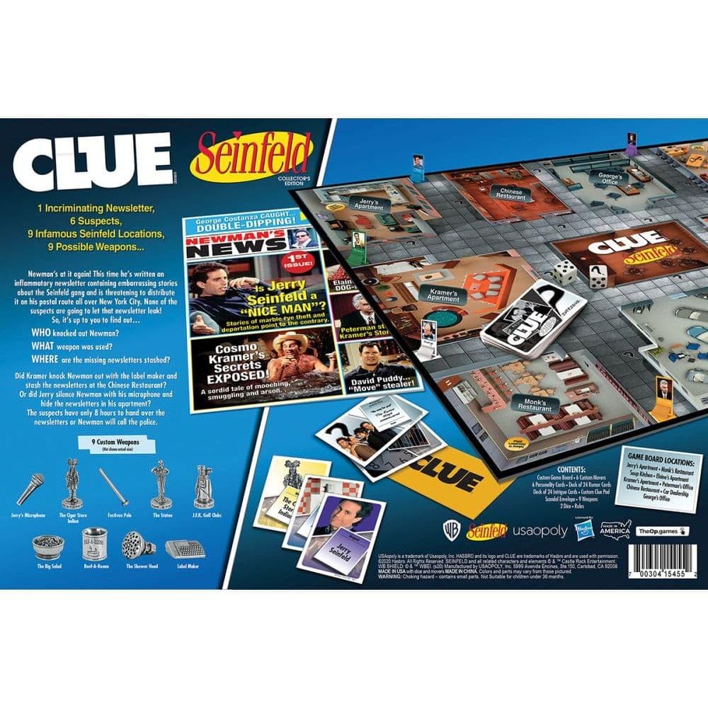 USAOPOLY CLUE: Seinfeld - Image 2