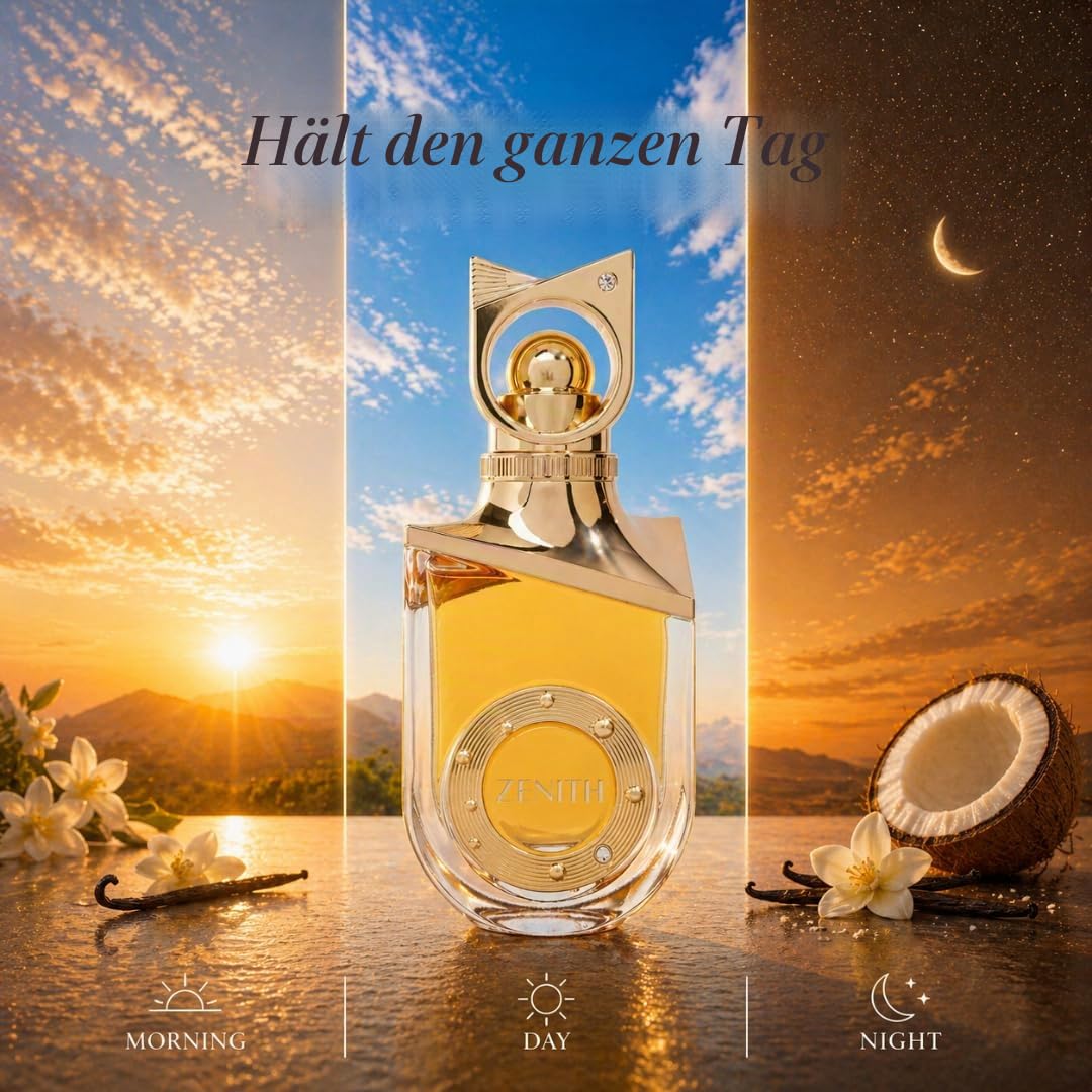 RiiFFS PARFUMS Zenith Extrait de Parfums – Luxuriöser Duft für Damen & Herren, langanhaltender Duft, Premium-Parfümöl, ideal für besondere Anlässe, Unisex