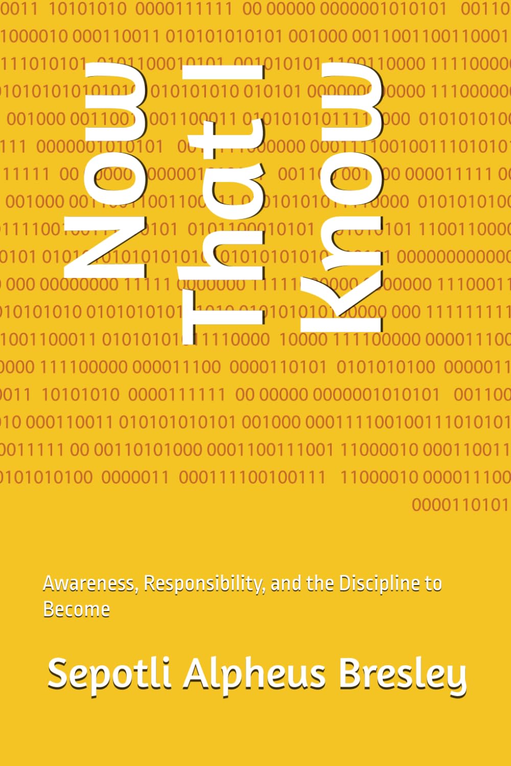 Now That I Know: Awareness, Responsibility, and the Discipline to Become