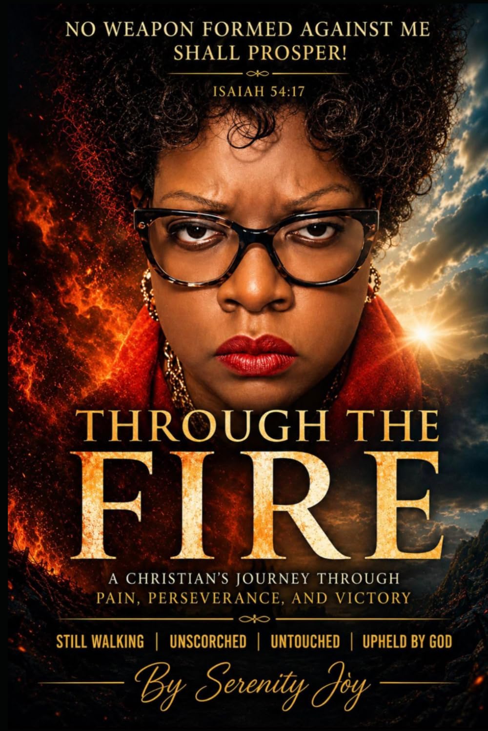 THROUGH THE FIRE: A Christian's Journey Through Pain Perseverance and Victory