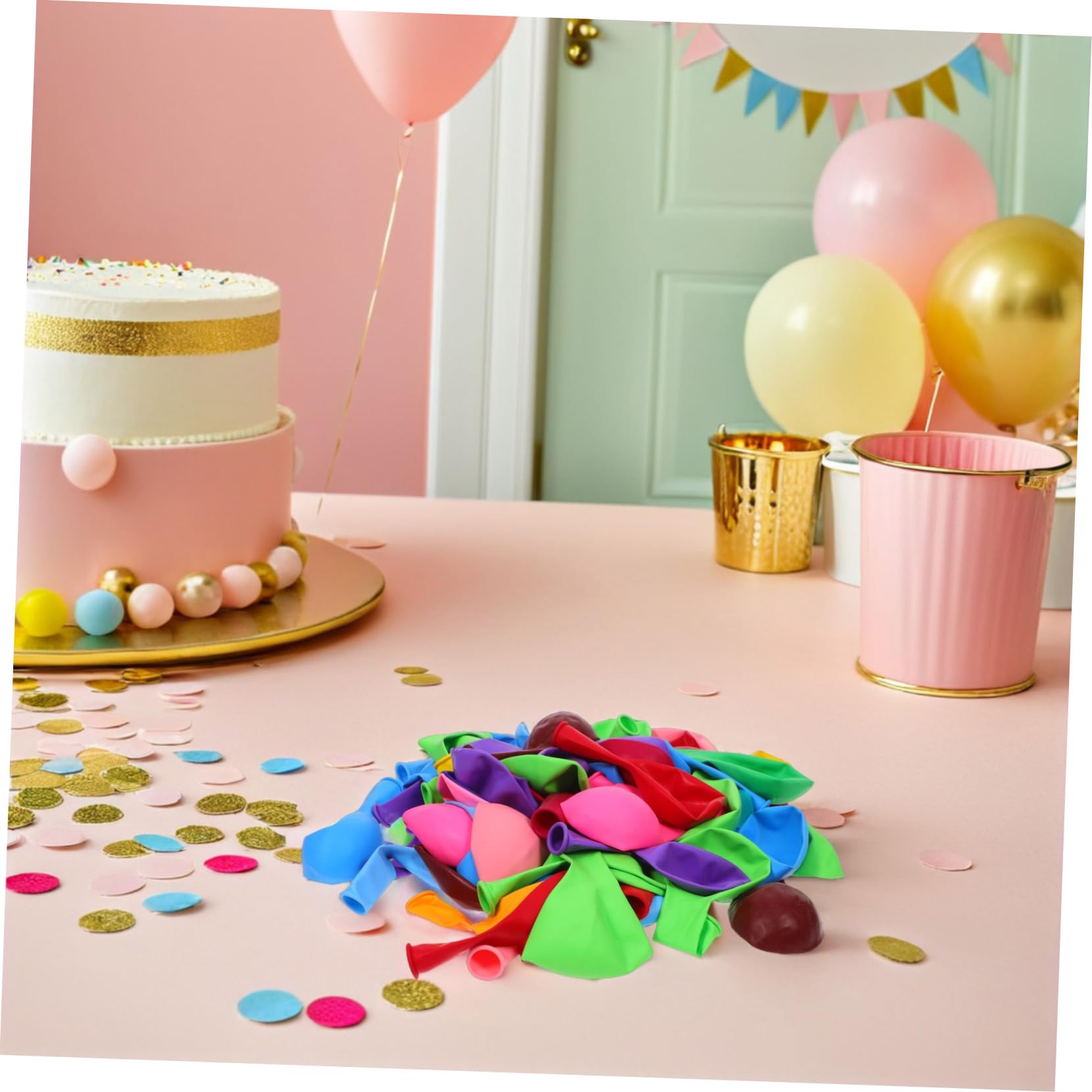 200 Pezzi Palloncini in Lattice Resistenti per Feste Compleanni Matrimoni Shower Decorazioni Party Kit