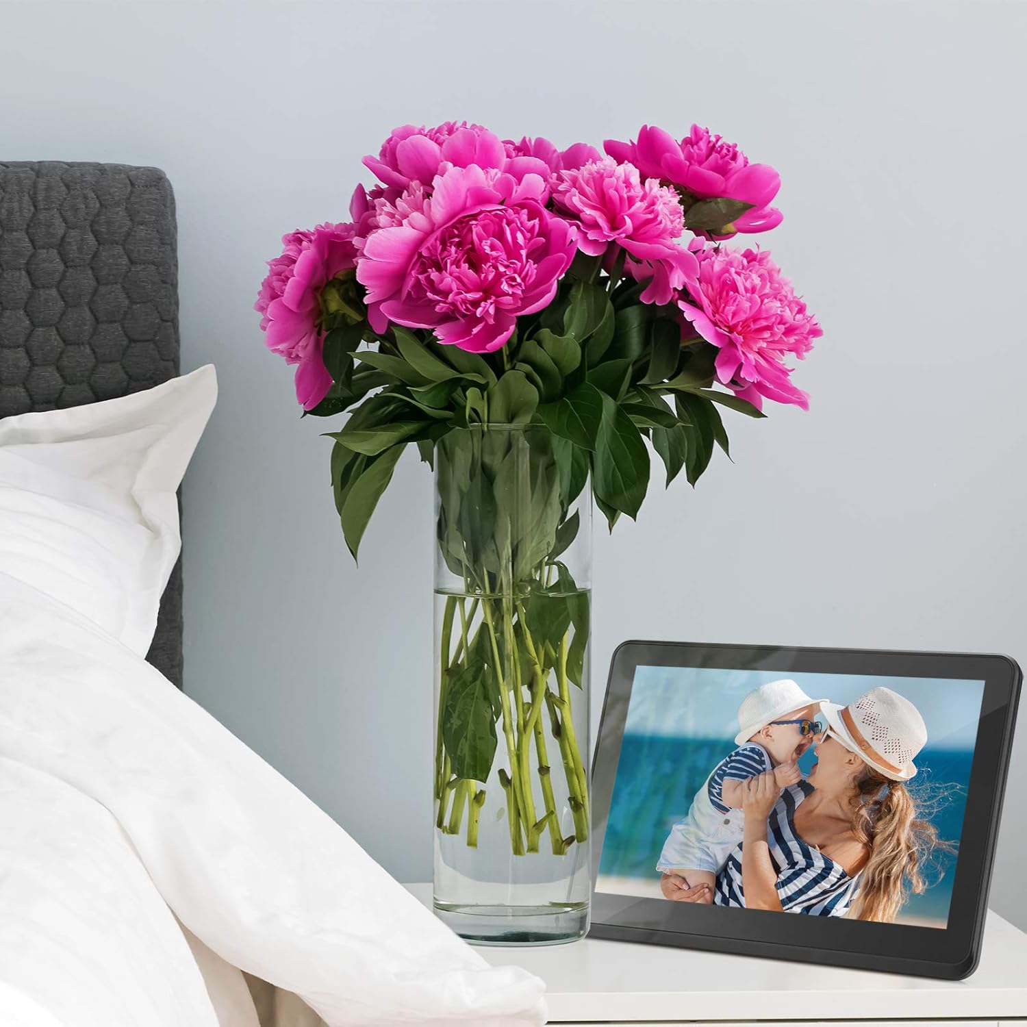 Hot Deals KOT 10inch Wi-Fi Digital Picture Frame 1920x1080 IPS Touch Screen, Built in 16GB Memory, Share Photo and Video via OURPHOTO APP, Cloud, Email, Support Thumb USB Drive and SD Slot, Music Player (Black) Promo Discount Up To 70% Off KOT 10inch Wi-Fi Digital Picture Frame 1920x1080 IPS Touch Screen, Built in 16GB Memory, Share Photo and Video via OURPHOTO APP, Cloud, Email, Support Thumb USB Drive and SD Slot, Music Player (Black)