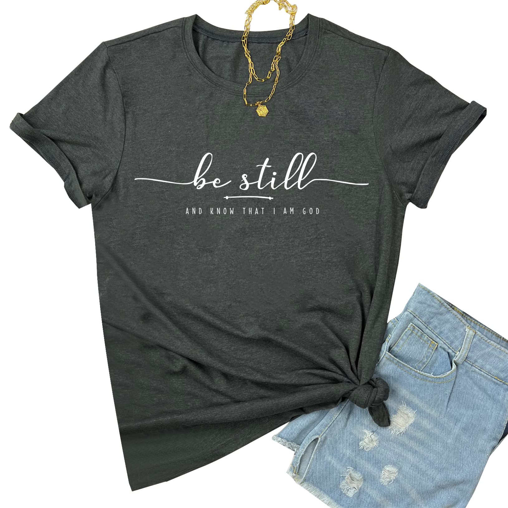 BLACKOOWomen Graphic Shirts Cute Tees Casual Tops