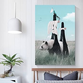 Amazon.co.jp: 動物のポスター絶滅危惧種のキャンバスアートの