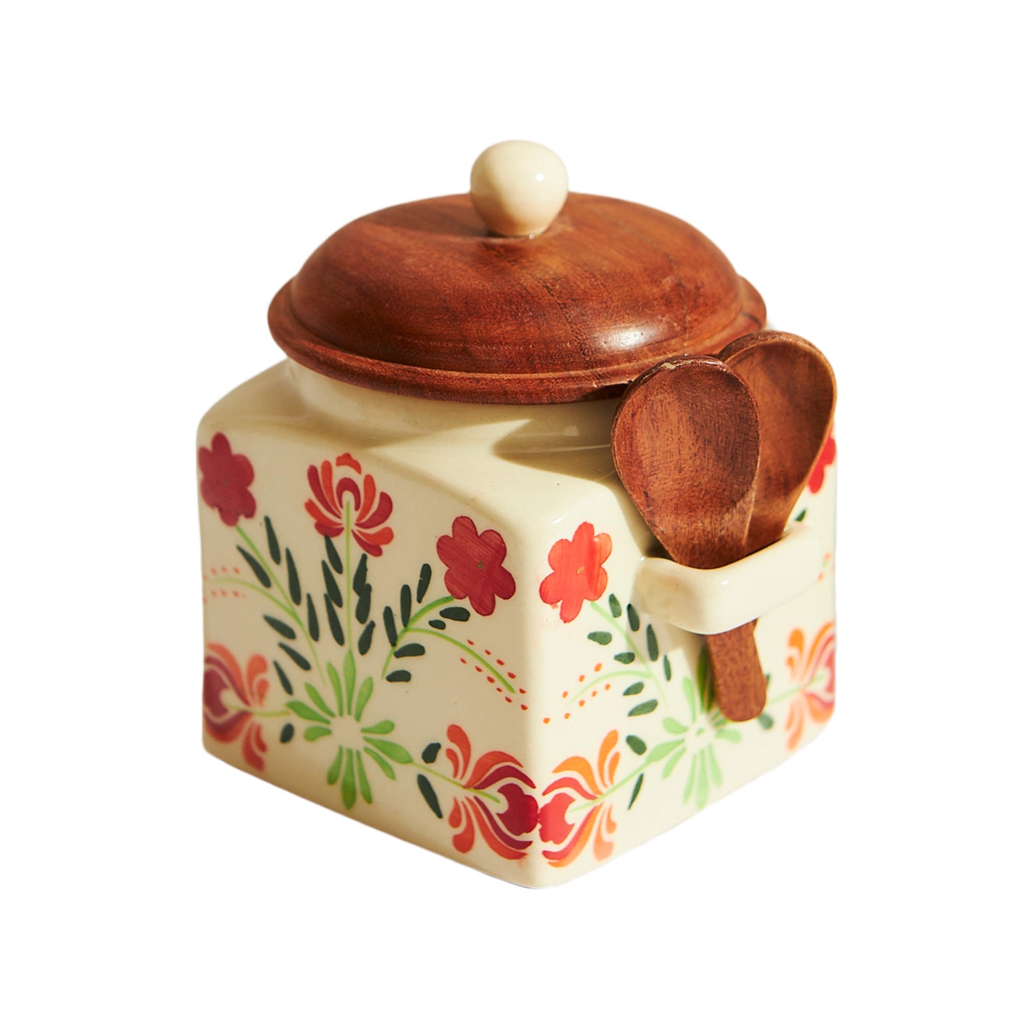 See full amazon price history chart for Chumbak Vintage Floral Storage Jar|Off-White Chumbak Vintage Floral Storage Jar|Off-White (B0CQM1HPS6) Amazon Price History, Amazon Price Tracker