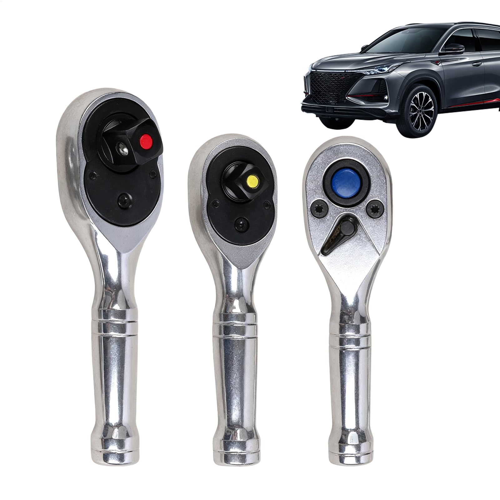 Herramientas Mini llave de trinquete para mecánicos de cromo vanadio